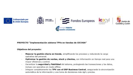 PROYECTO “Implementación sistema TPVs en tiendas Cecoga”